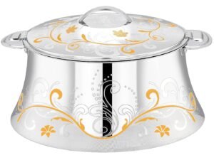 PRADEEP HOTPOT AVA WITH LID (GOLD) (2000ML)