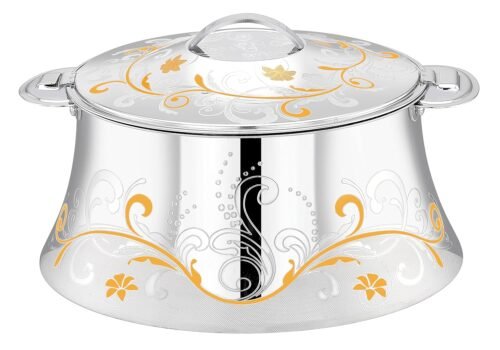 PRADEEP HOTPOT AVA WITH LID (GOLD) (2000ML)