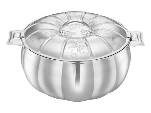PRADEEP HOTPOT DIYA WITH LID (SILVER) (3500ML)