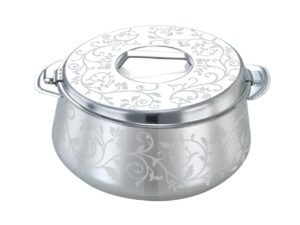 PRADEEP HOTPOT ESTEEM WITH LID (SILVER) (10000ML)
