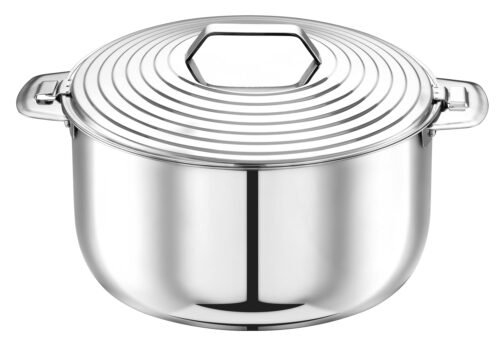 PRADEEP HOTPOT SILVERLINE WITH LID (10000ML)
