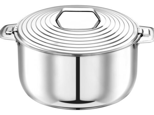 PRADEEP HOTPOT SILVERLINE WITH LID (10000ML)