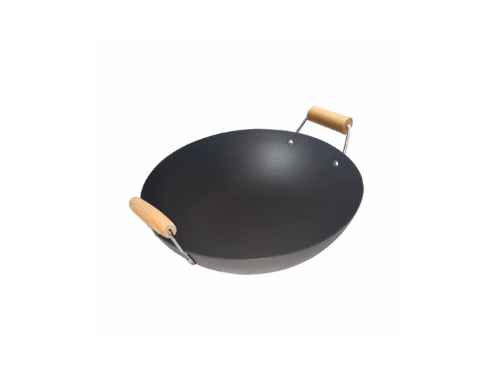 ALDA CARBON STEEL KADHAI 30CM