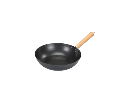ALDA CARBON STEEL WOK 26CM