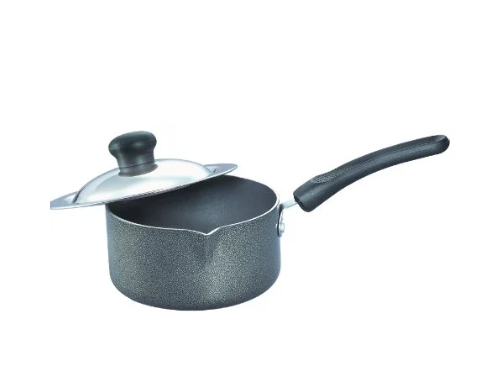 PRESTIGE MILK PAN-OMEGA SELECT+W/LID 160MM