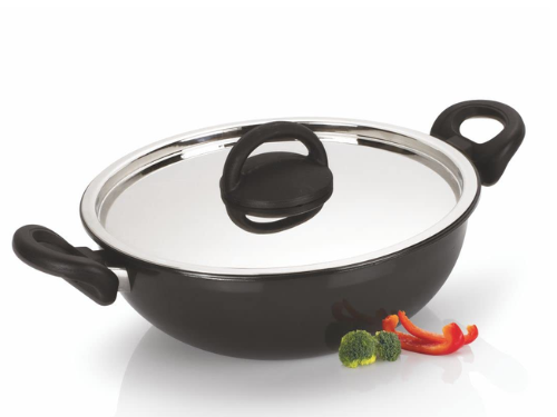 ALDA GRAPHITO NON STICK DEEP WOK WITH LID 26CM (3.6L)