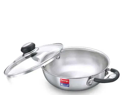 PRESTIGE KADAI -SPLENDOR TRIPLY 200MM W/LID