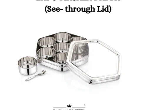 RADIANCE EXPO DRY FRUIT / MASALA BOX SEE THROUGH LID