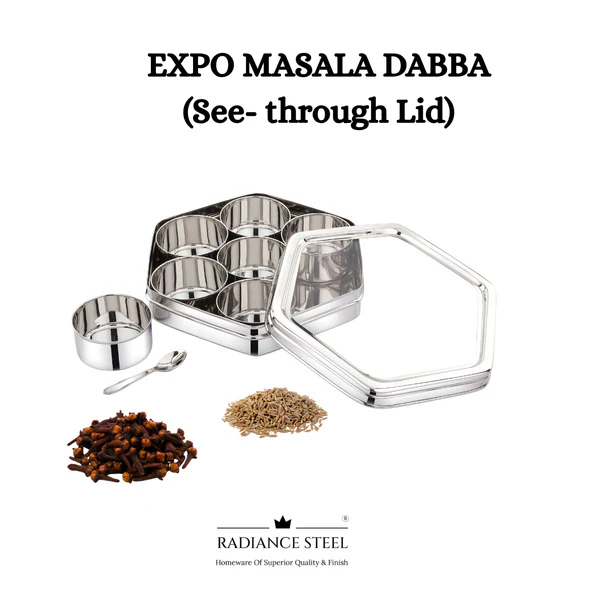 RADIANCE EXPO DRY FRUIT / MASALA BOX SEE THROUGH LID - Image 2