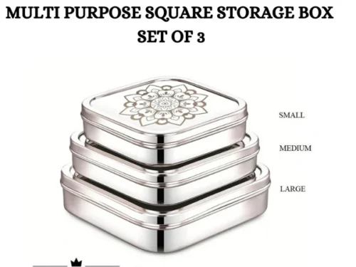 RADIANCE SQUARE CHOCOLATE BOX DESIGN (LARGE)