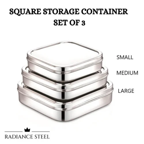 RADIANCE SQUARE CHOCOLATE BOX PLAIN (MINI)