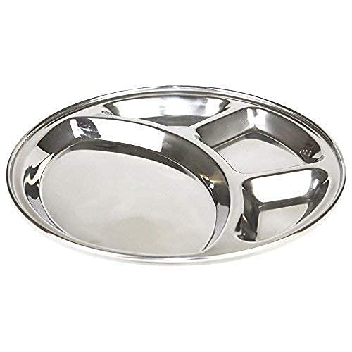 MIRROR ROUND BHOJAN THAL (NO.15)