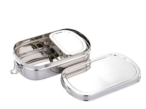 RADIANCE OVAL LUNCH BOX WITH SNACK BOX (LARGE)