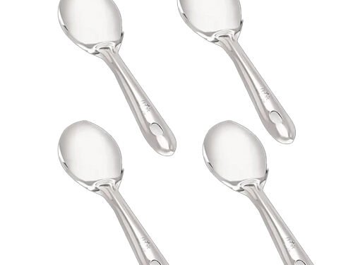 PETALS PAN/OVAL SPOON 2(SET OF 4)