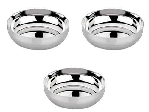 PETALS SS APPLE DEEP HALWA PLATE 1(SET OF 3)