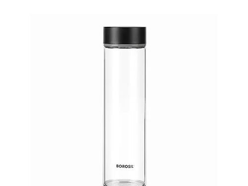 BOROSIL GLASS W/B-NEO BLACK SS LID 550ML