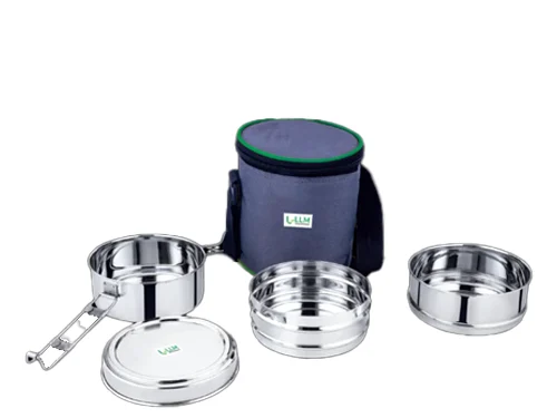 LLM LUNCH BOX – JET 3 LAYER (BIG)