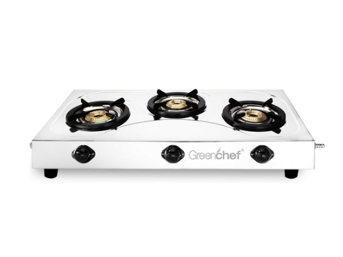 GREENCHEF GAS STOVE-SLIM 3BR