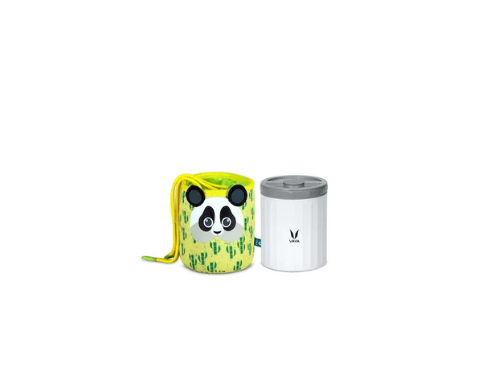 VAYA PRESERVE KIDS LUNCHKIT 500ML (WHITE WITH GOCHAMP PANDA)