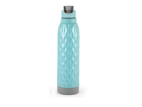 CELLO W/B-PURO WAVE 600ML LIGHT BLUE
