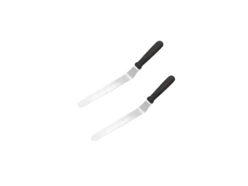 PETALS SS BENT SPATULA(SET OF 2)