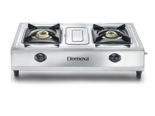ELEENOVA GAS STOVE SS-MAJESTY 2 BURNER