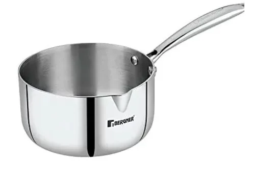 BERGNER MILK PAN-ARGENT TRIPLY 1.1LTR SS