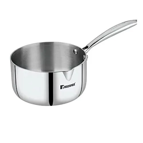 BERGNER MILK PAN-ARGENT TRIPLY 1.1LTR SS