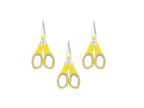 PETALS HOUSEHOLD SCISSOR SMALL(SET OF 3)