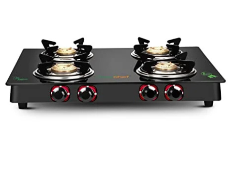 GREENCHEF GAS STOVE-GT ETICA 4BR (JUMBO)
