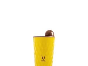 VAYA DRYNK WITH GLOBE LID 350ML (YELLOW)