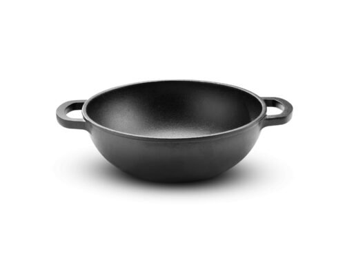 VAYA HAUTECHEF-PRE-SEASONED CAST IRON KADAI 24CM
