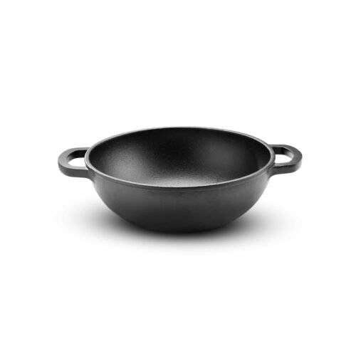 VAYA HAUTECHEF-PRE-SEASONED CAST IRON KADAI 24CM