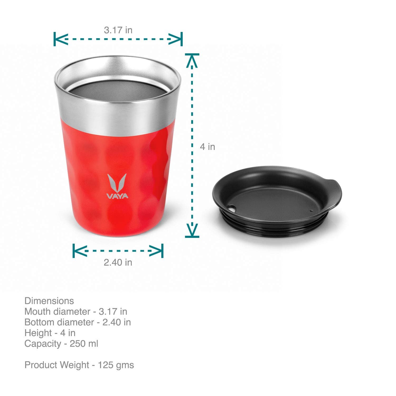 VAYA POPCUP 250ML (SCARLET SUN) - Image 4