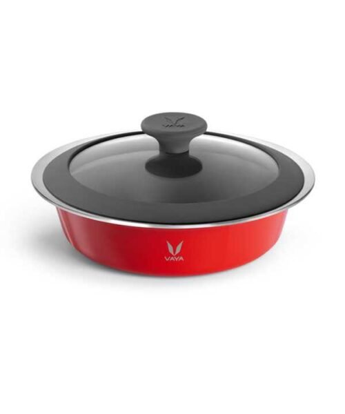 VAYA SERVEWARE GLASS LID 1100ML (SCARLET SUN)