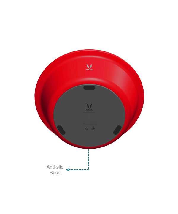 VAYA SERVEWARE GLASS LID 1100ML (SCARLET SUN) - Image 3