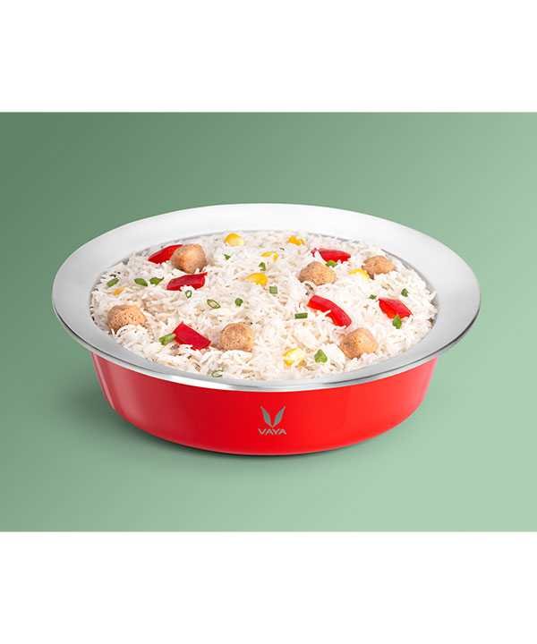 VAYA SERVEWARE GLASS LID 1100ML (SCARLET SUN) - Image 6