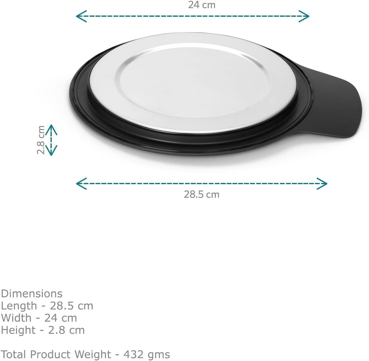 VAYA SERVEWARE STACK LID 2000ML (IRIS PURPLE) - Image 2