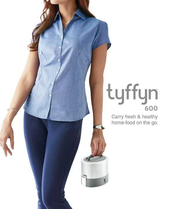 VAYA TYFFYN WITH COPPER-FINISHED CONTAINERS 600ML (WHITE) - Image 3