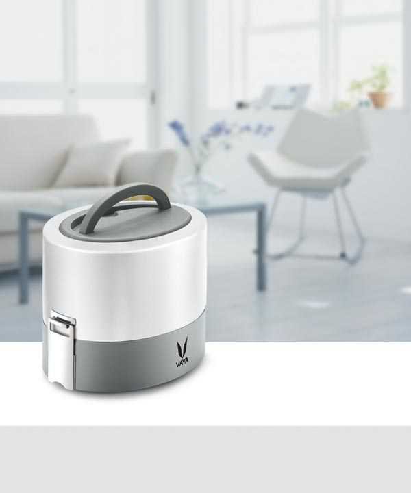 VAYA TYFFYN WITH COPPER-FINISHED CONTAINERS 600ML (WHITE) - Image 2