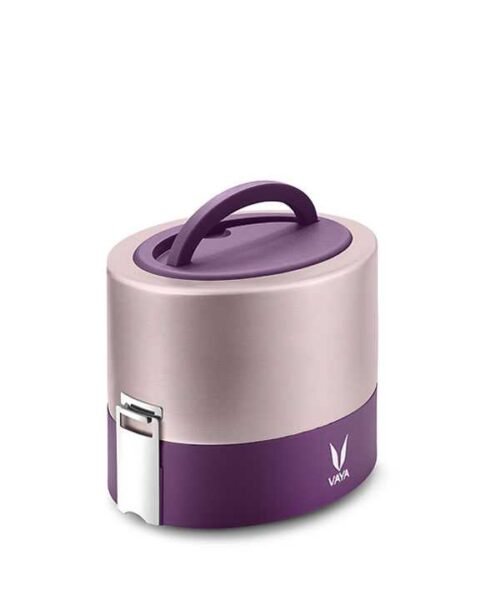 VAYA TYFFYN WITH COPPER-FINISHED CONTAINERS 600ML (PURPLE)