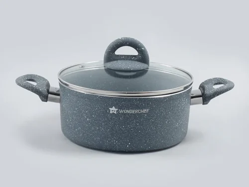 WONDERCHEF CASSEROLE-GRANITE W/LID 240MM