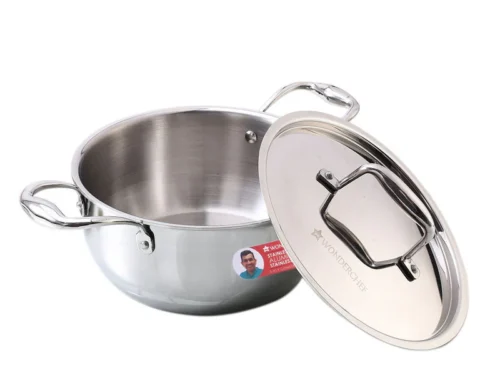 WONDERCHEF CASSEROLE-NIGELLA TRIPLY 3LTR W/LID SS
