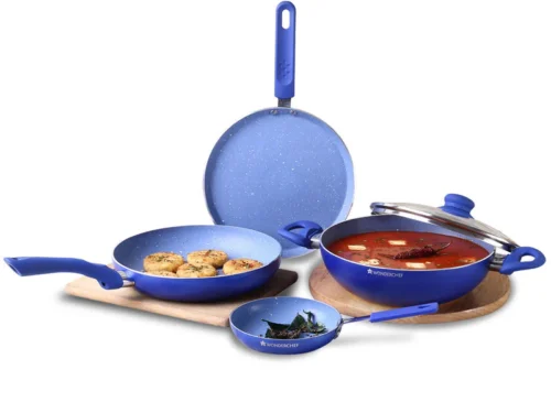 WONDERCHEF COMBI-ROYAL VELVET 5PCS SET BLUE