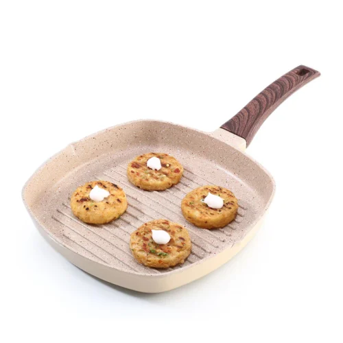 WONDERCHEF GRILL PAN-DURALIFE 240MM IVORY