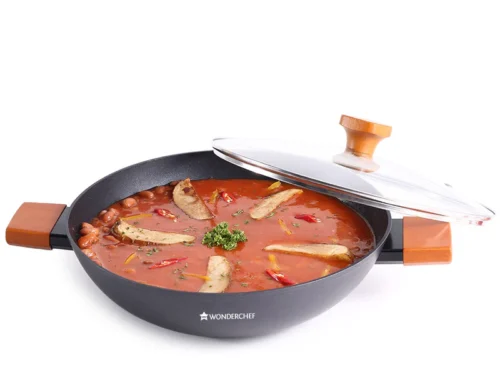WONDERCHEF KADHAI-CAESAR W/LID 240MM