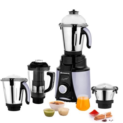 WONDERCHEF MIXER GRINDER-GALAXY BLACK 4JAR 1000W