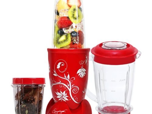 WONDERCHEF NUTRIBLEND-3JAR 400W RED