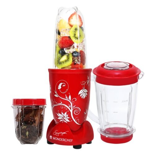 WONDERCHEF NUTRIBLEND-3JAR 400W RED