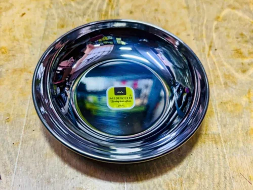 MIRROR DAHI VADA PLATE (NO.7)